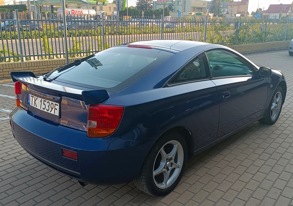 Toyota Celica cena 10900 przebieg: 267660, rok produkcji 1999 z Warszawa małe 56